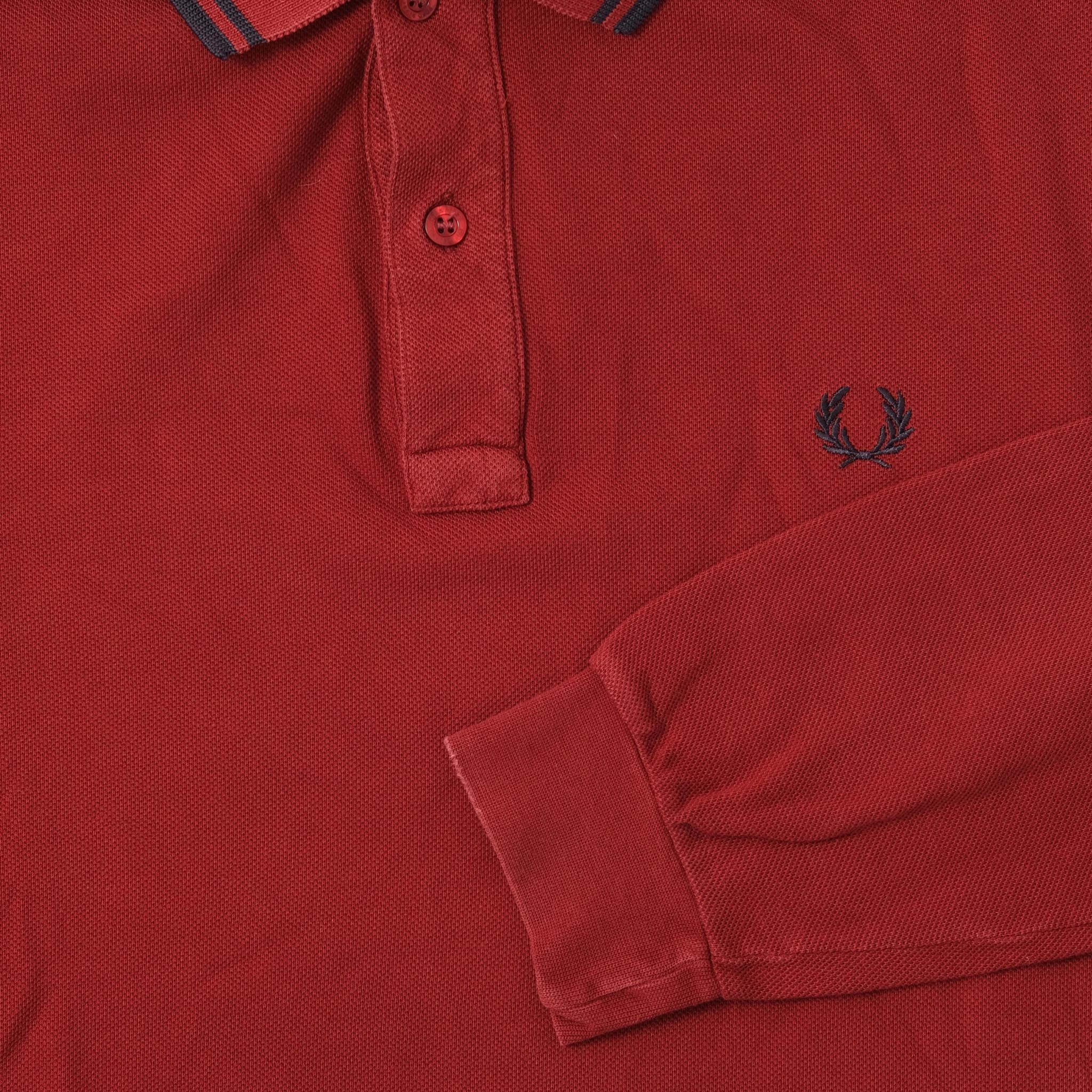 Vintage Fred Perry Long Polo Small