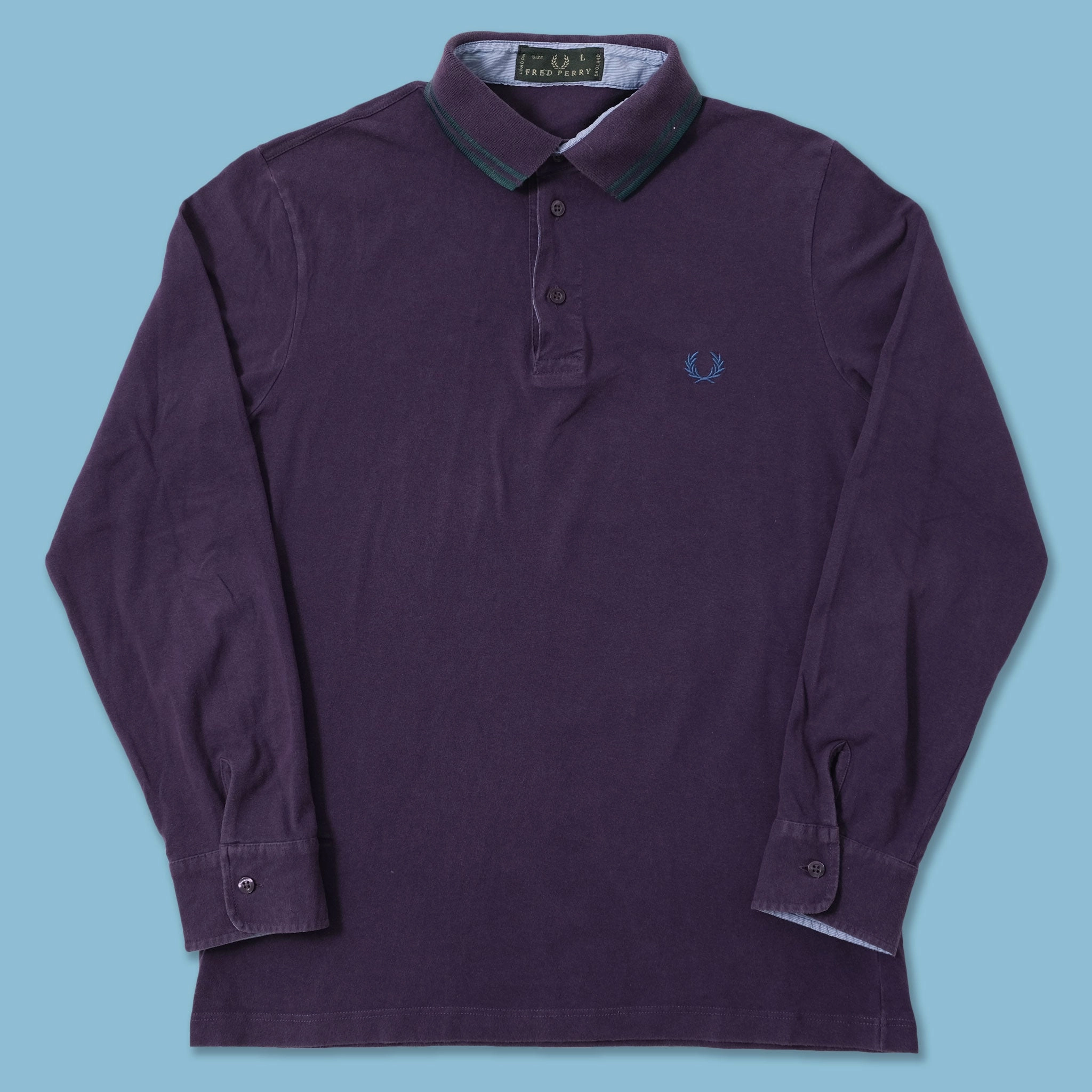 Vintage Fred Perry Long Polo Small