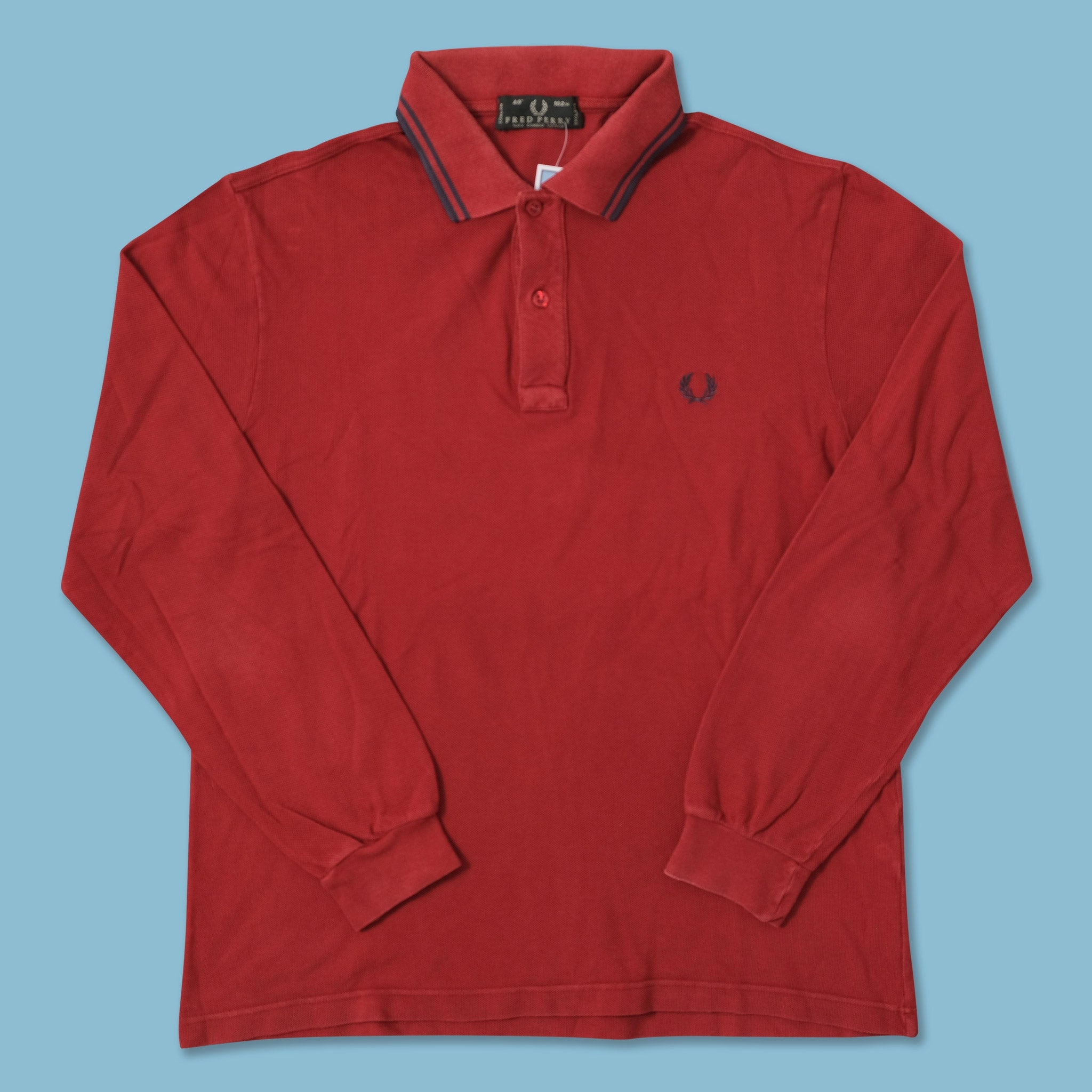 Vintage Fred Perry Long Polo Small