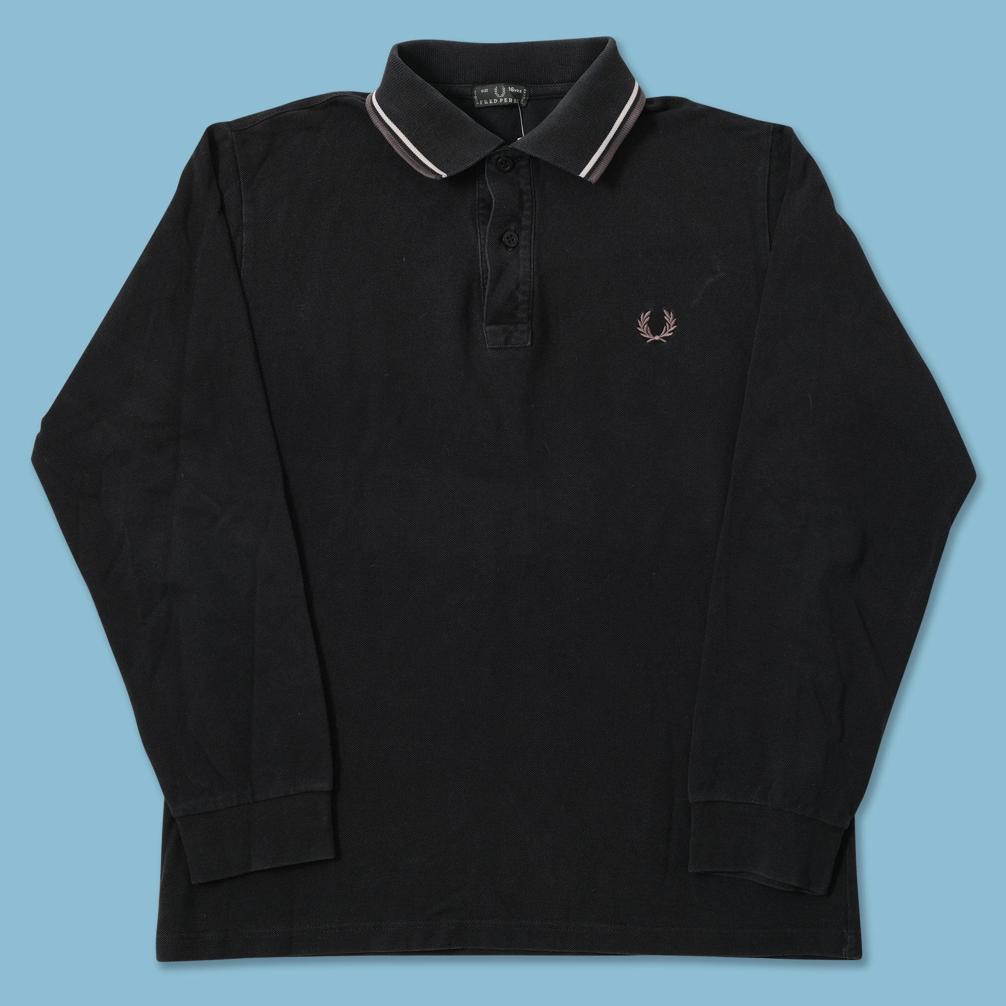 Vintage Fred Perry Long Polo Small