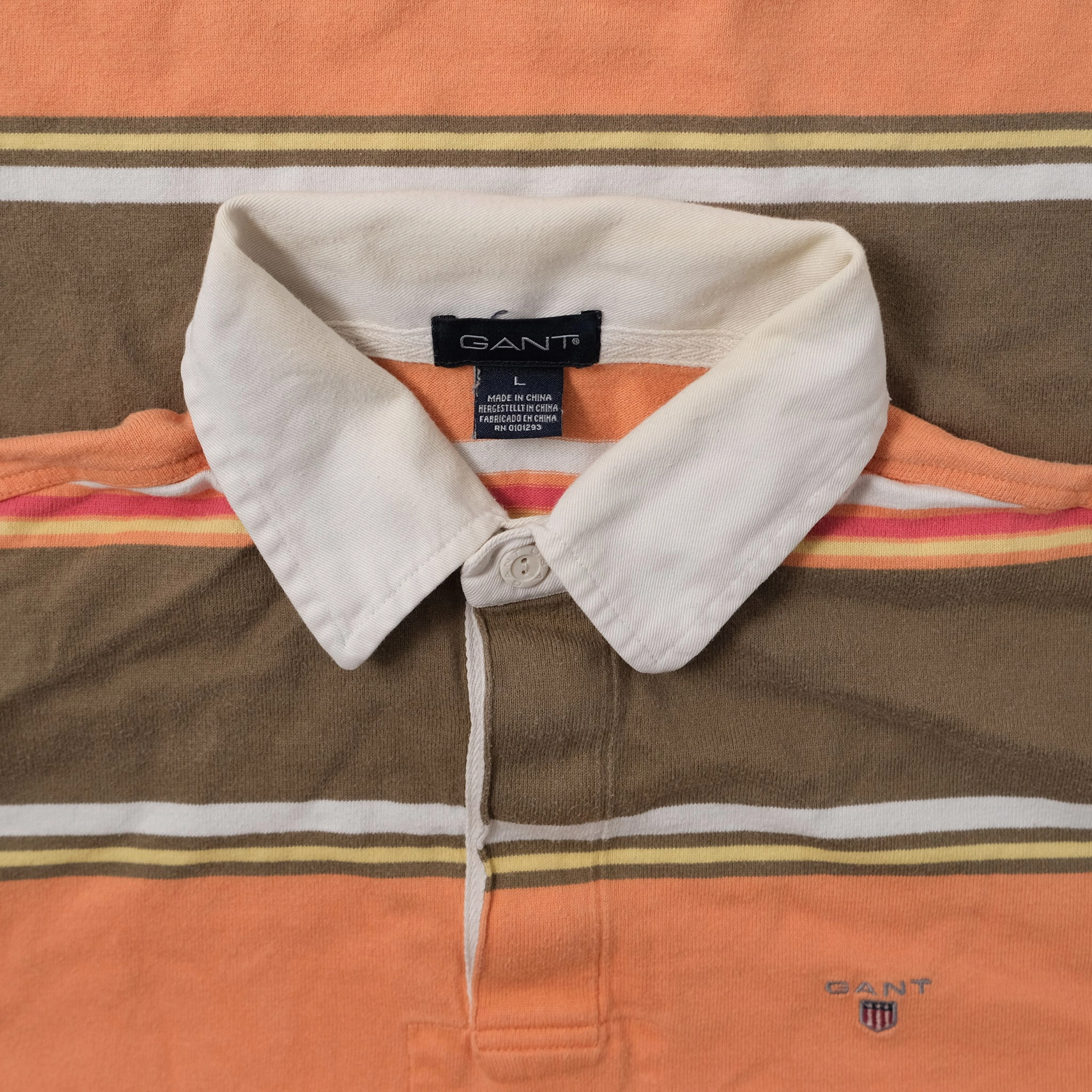 Vintage Gant Long Polo Large