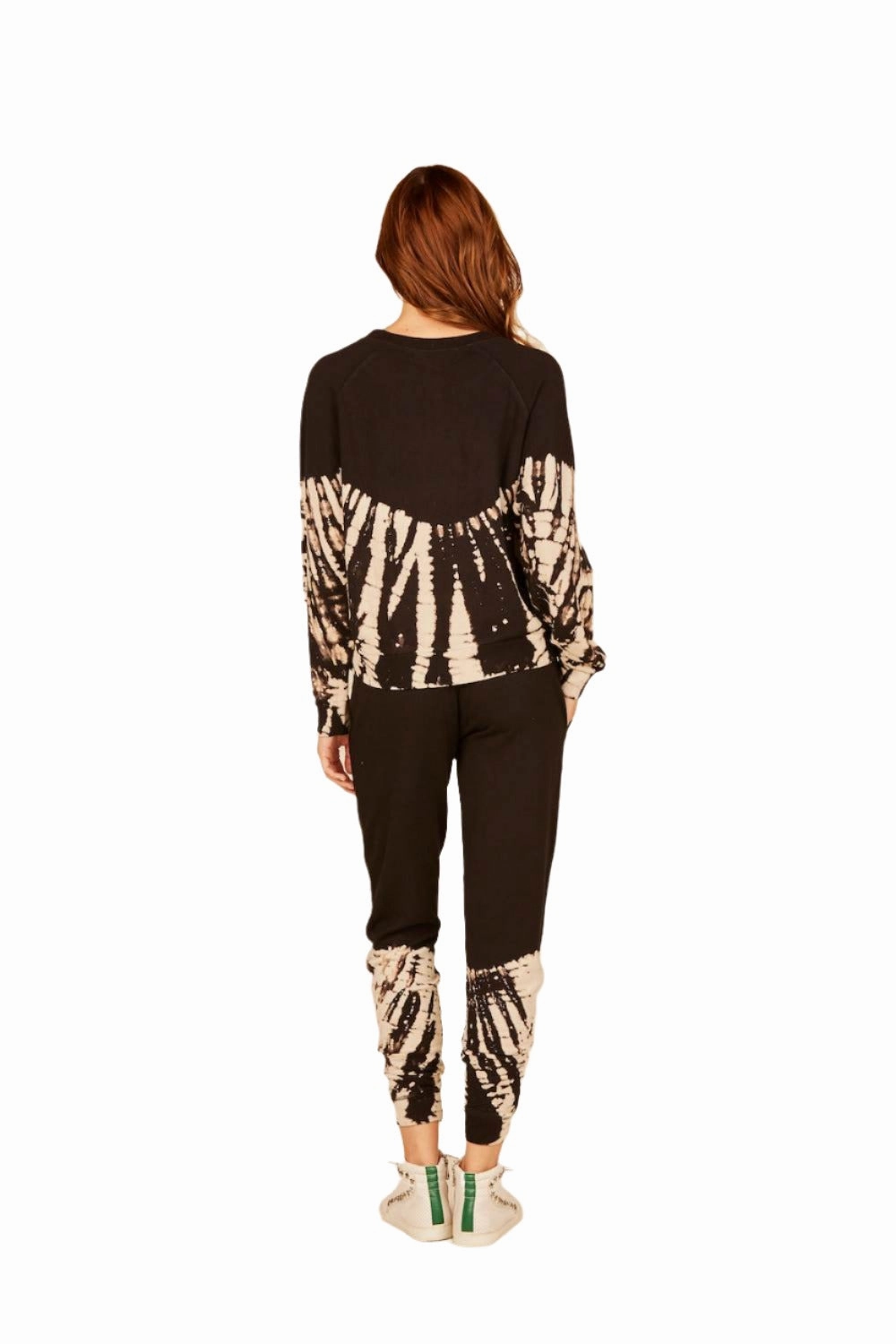 Vintage Havana Feather Tie Dye Crew B8895