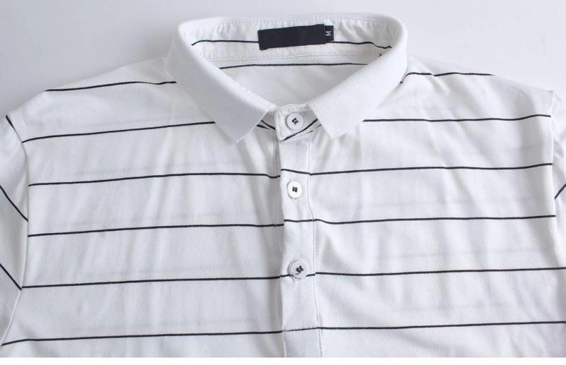 West Louis™ Brand Summer Stripped Polo Shirt