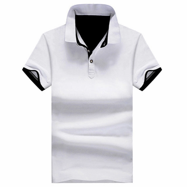 West Louis™ Business Casual Cotton Polo Shirt
