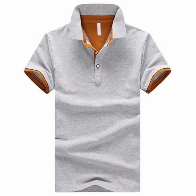 West Louis™ Business Casual Cotton Polo Shirt