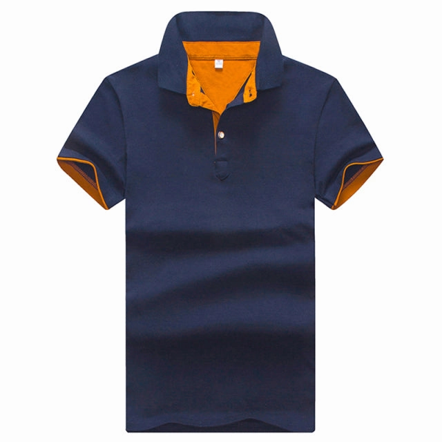 West Louis™ Business Casual Cotton Polo Shirt