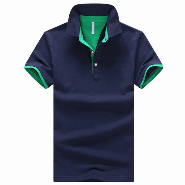 West Louis™ Business Casual Cotton Polo Shirt
