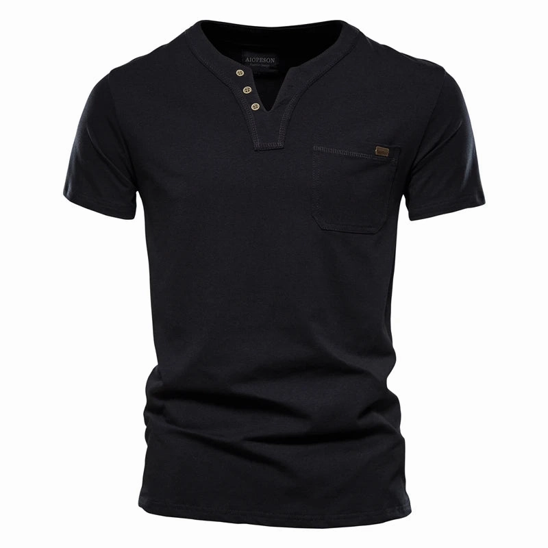West Louis™ Casual Cotton Mens Summer T Shirts