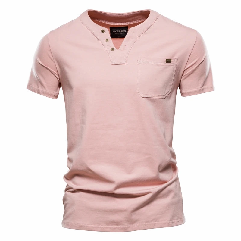 West Louis™ Casual Cotton Mens Summer T Shirts