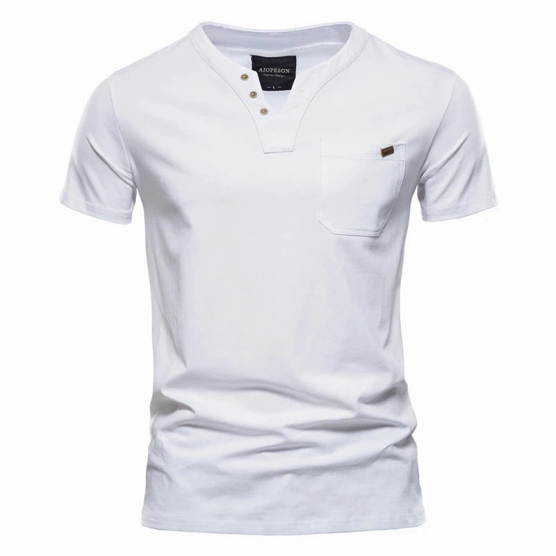 West Louis™ Casual Cotton Mens Summer T Shirts