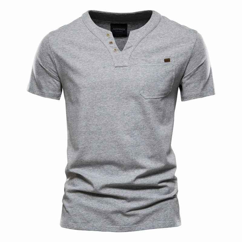 West Louis™ Casual Cotton Mens Summer T Shirts