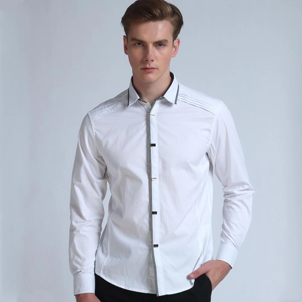 West Louis™ Designer Slim Fit Cotton Shirts