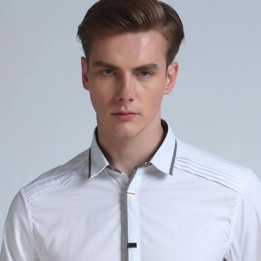 West Louis™ Designer Slim Fit Cotton Shirts