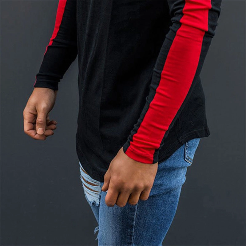 West Louis™ Side Stripe Muscle Hem T-shirt