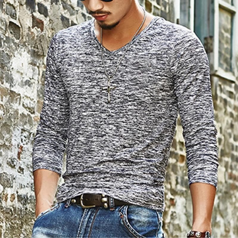West Louis™ Stretch Pullover Chemise Tee Shirts