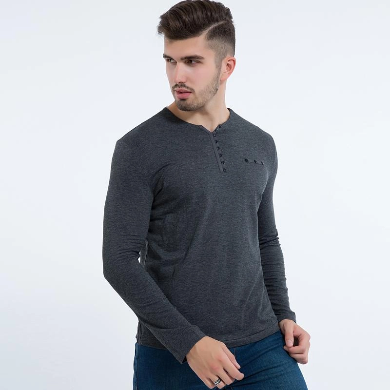 West Louis™ Stylish Slim Fit Long Sleeve T-Shirt