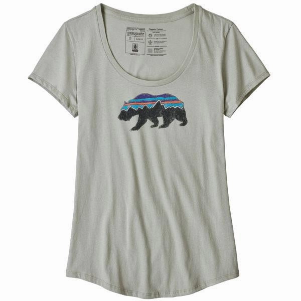 Women's Fitz Roy Bear Organic Scoop T-Shirt