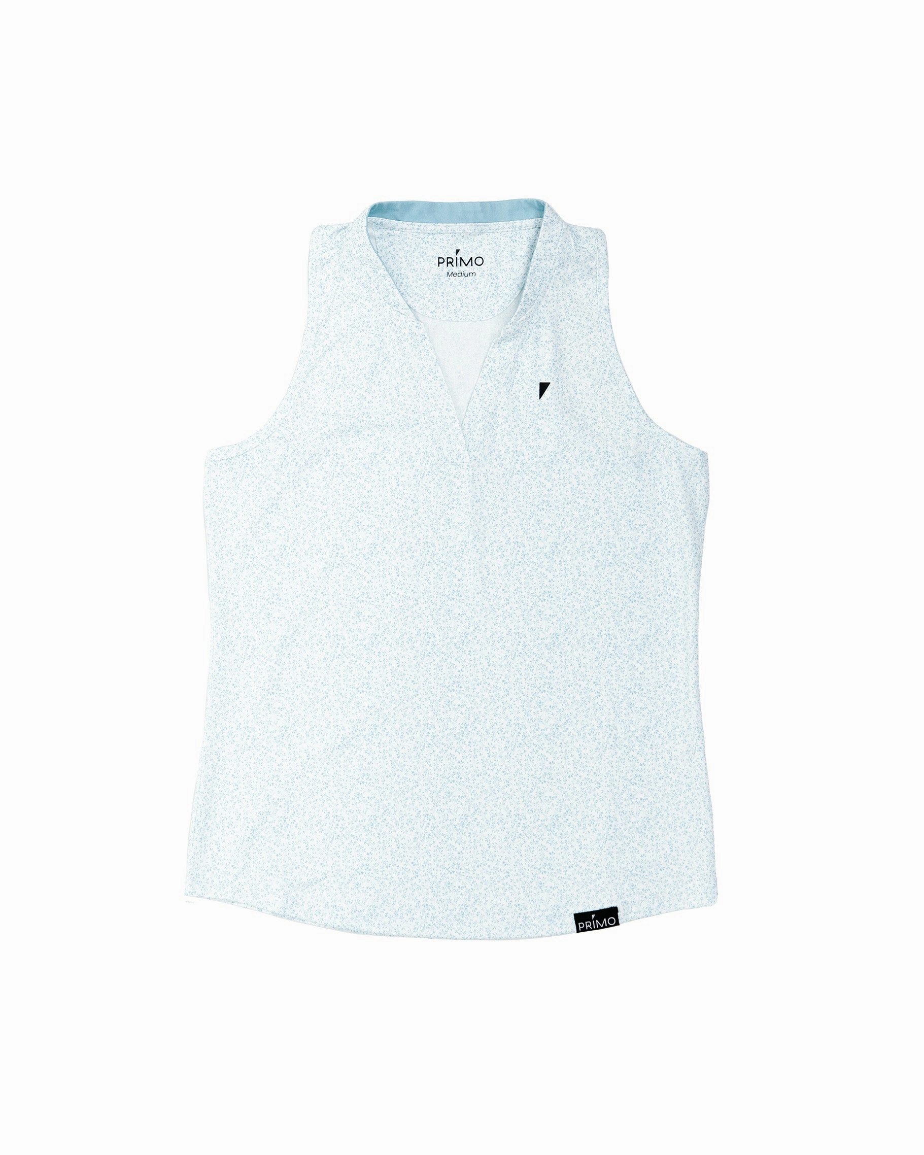 Women's Floral Sleeveless Blade Polo