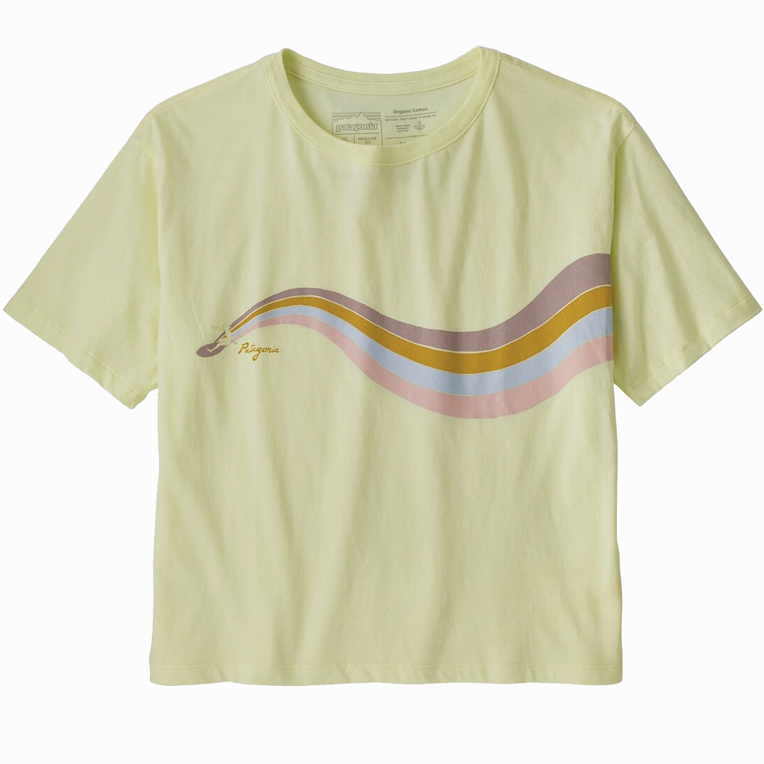 Women's Psychedelic Slider Organic Easy-Cut