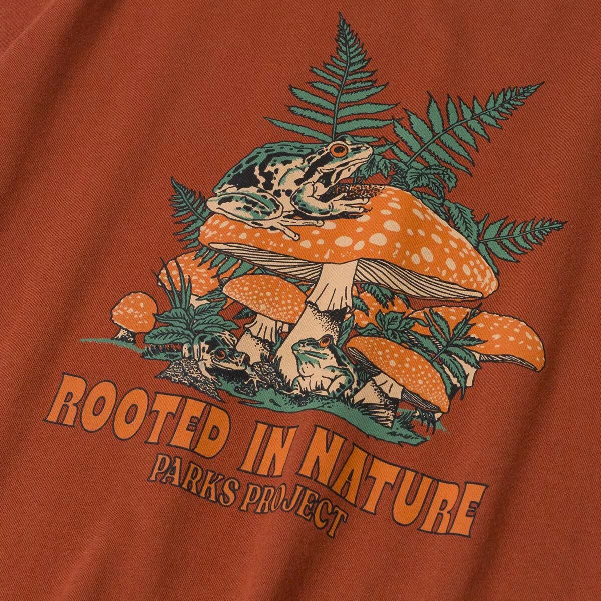 Women's Rooted in Nature Ferns Boxy Tee