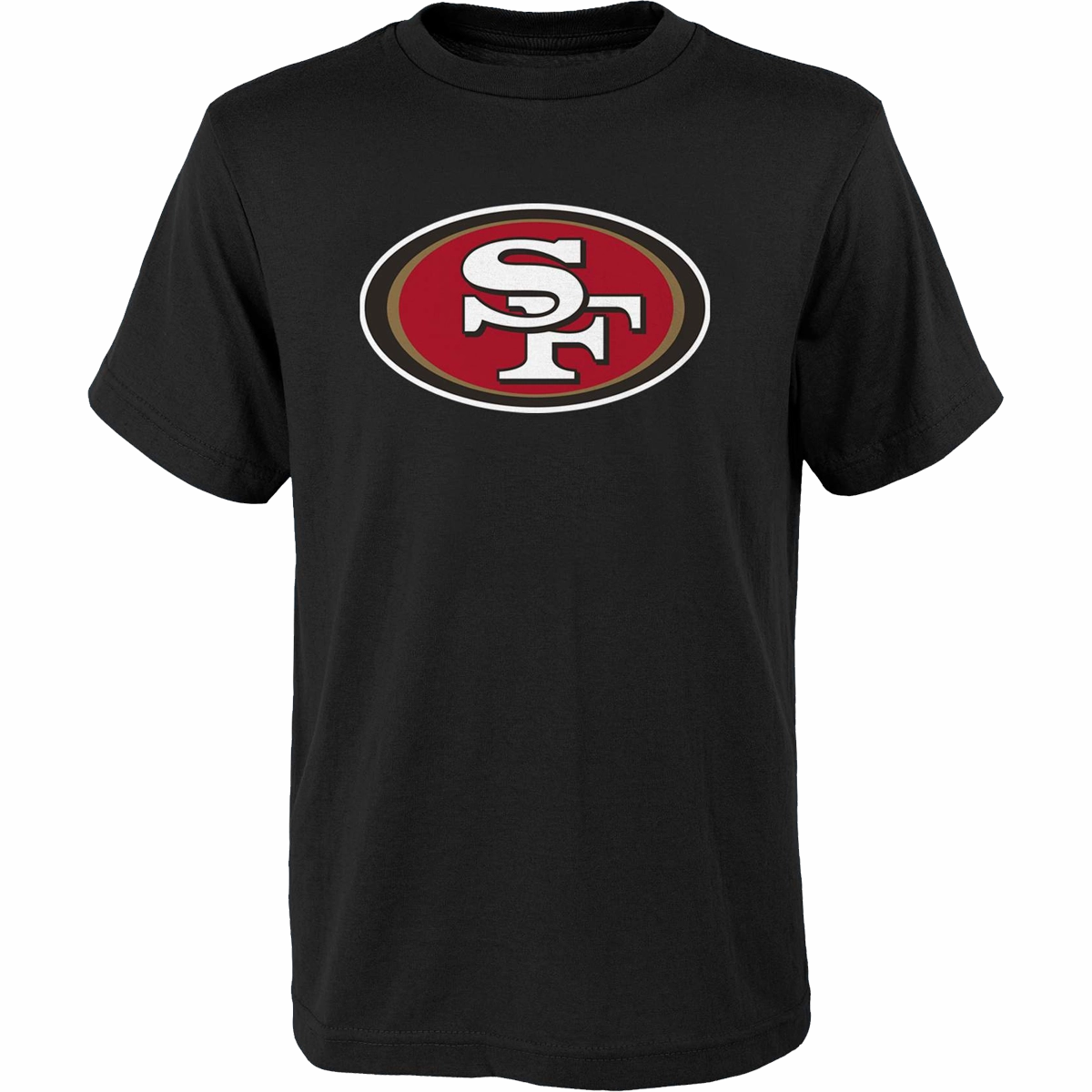 Youth 49ers Primary Logo Short Sleeve Cotton Tee