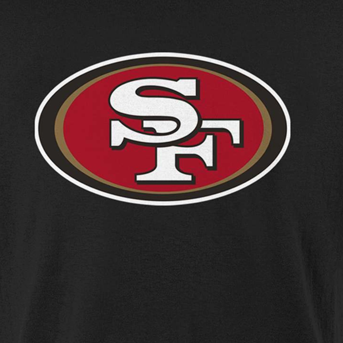 Youth 49ers Primary Logo Short Sleeve Cotton Tee