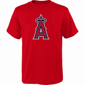 Youth Angels Primary Logo Short Sleeve Tee